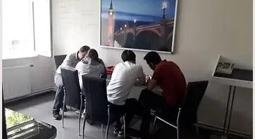 Said Hocamızın Ders Ofisinden Çalışkan Kareler