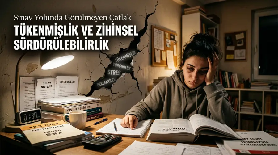 Sınav Yolunda Görülmeyen Çatlak: Tükenmişlik ve Zihinsel Sürdürülebilirlik